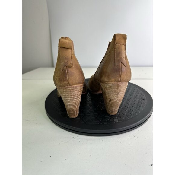 J Shoes Coventry Brown Ankle Boots 39/ 8.5 Chelsea Leathers - Picture 3 of 11